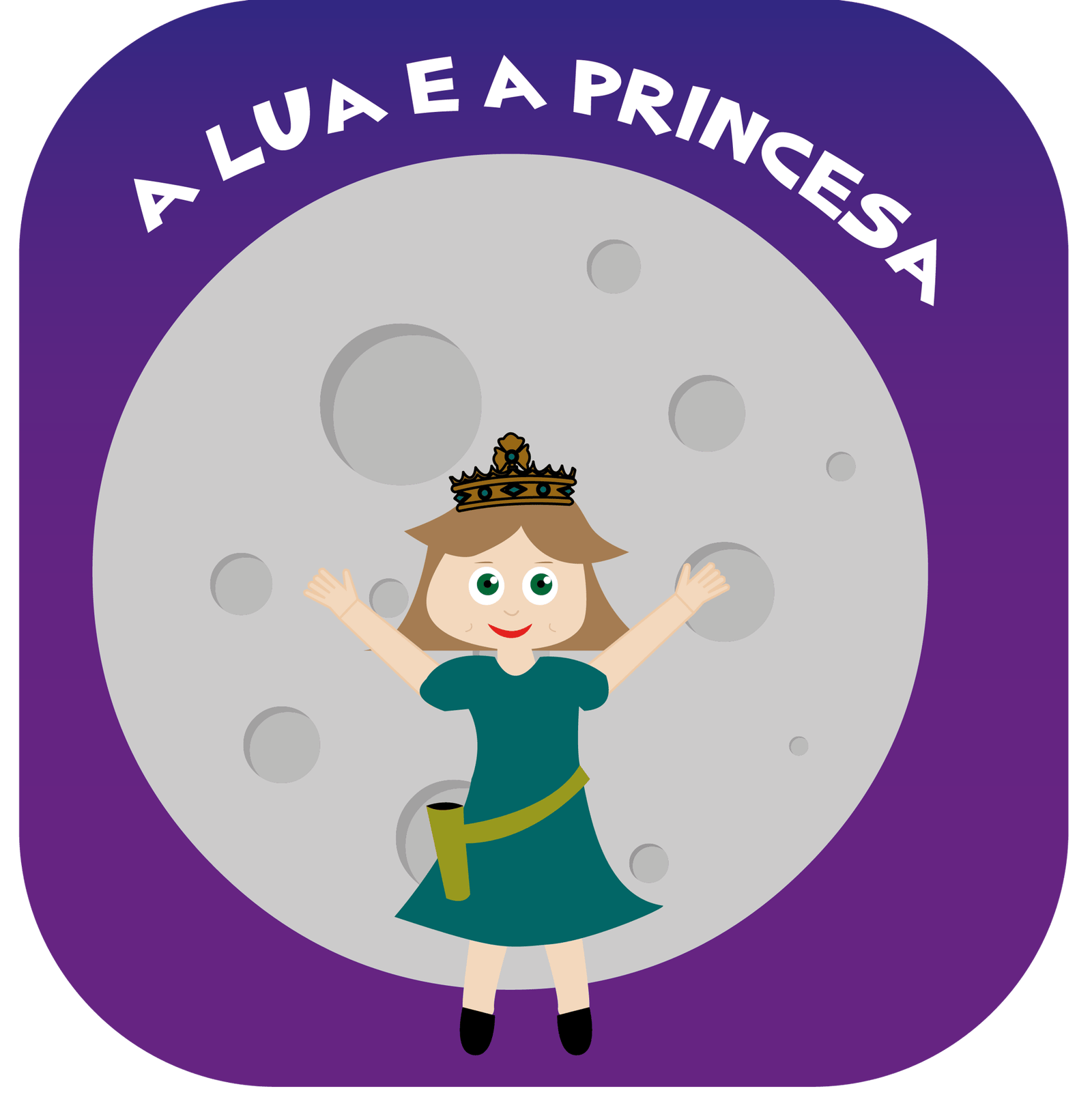 Capa de A Lua e a Princesa