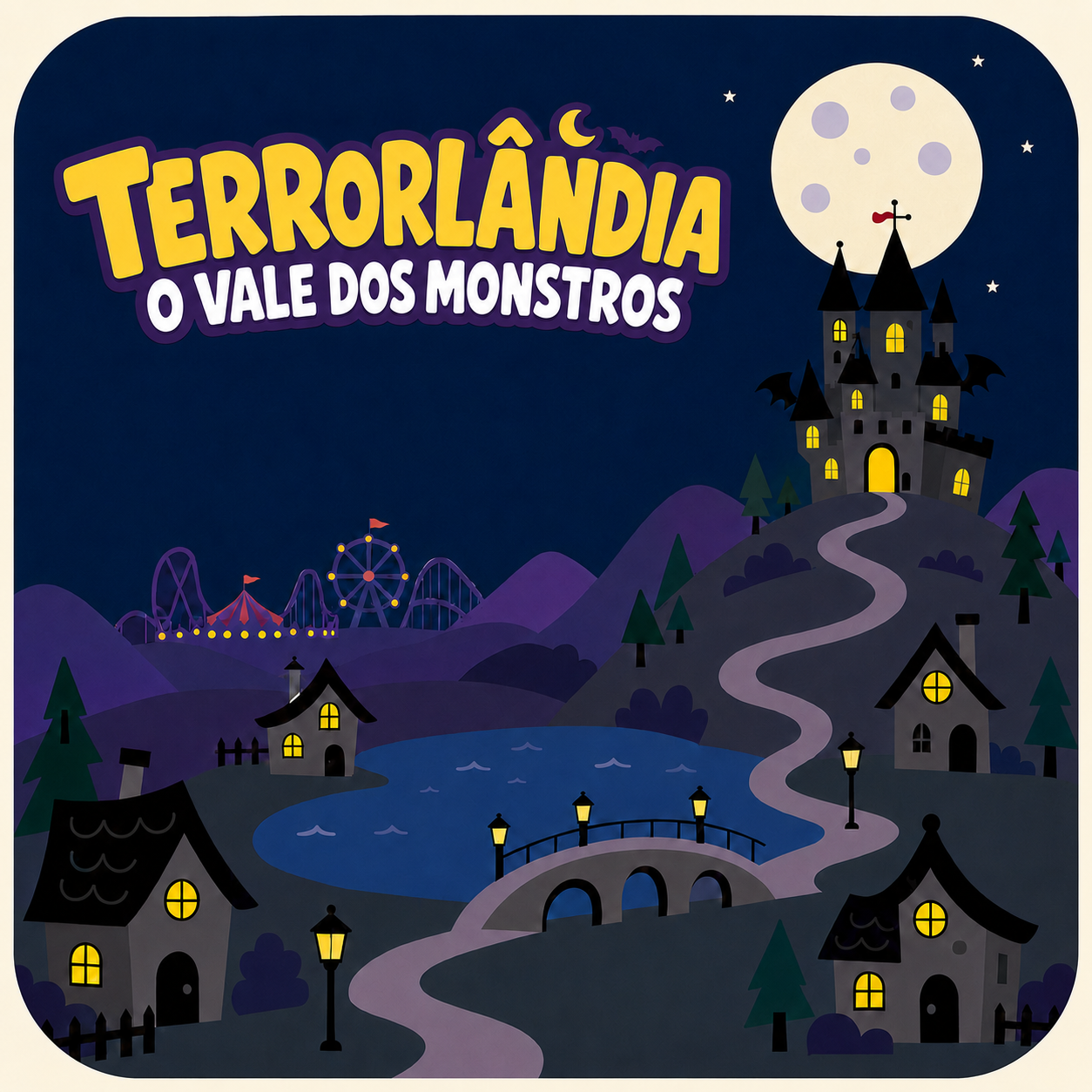 Capa de Terrorlândia — O Vale dos Monstros