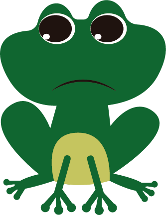 Sapo Barnabé triste