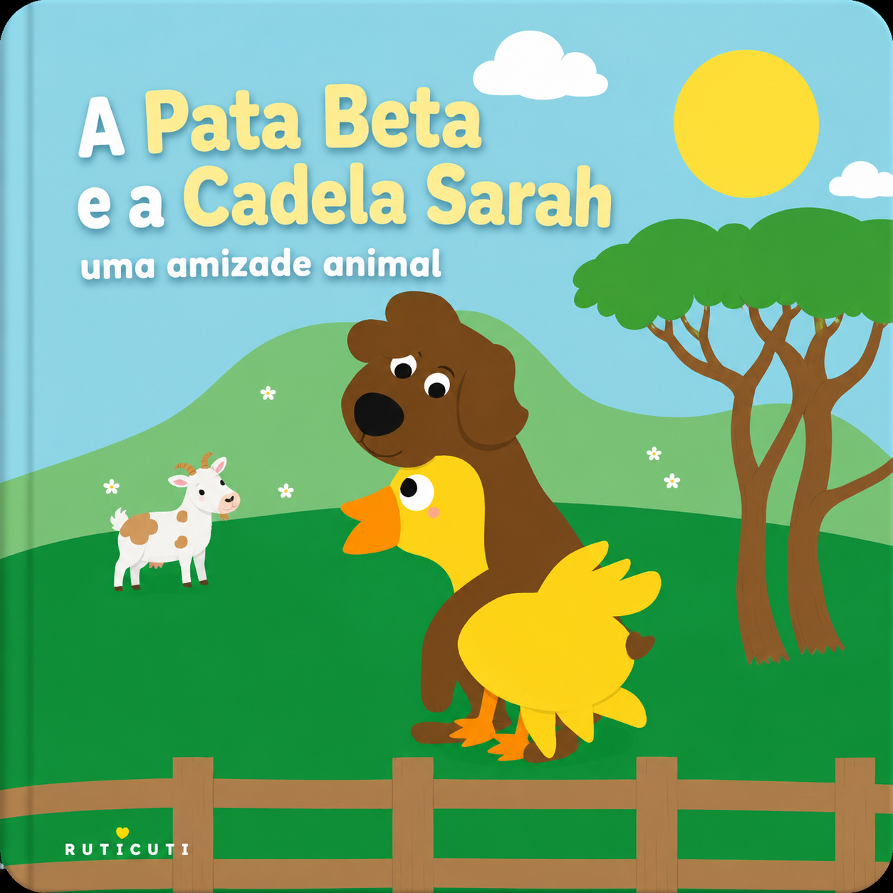 Capa do gamebook Pata Beta e a Cadela Sarah