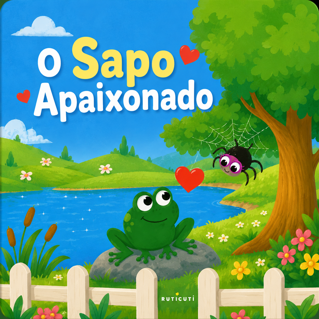 Capa do gamebook O Sapo Apaixonado