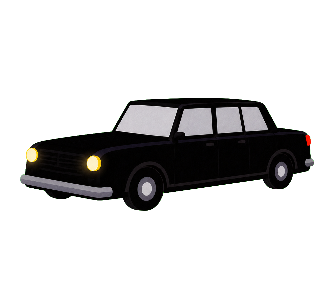 Carro de Roman e Domenic chegando ao castelo
