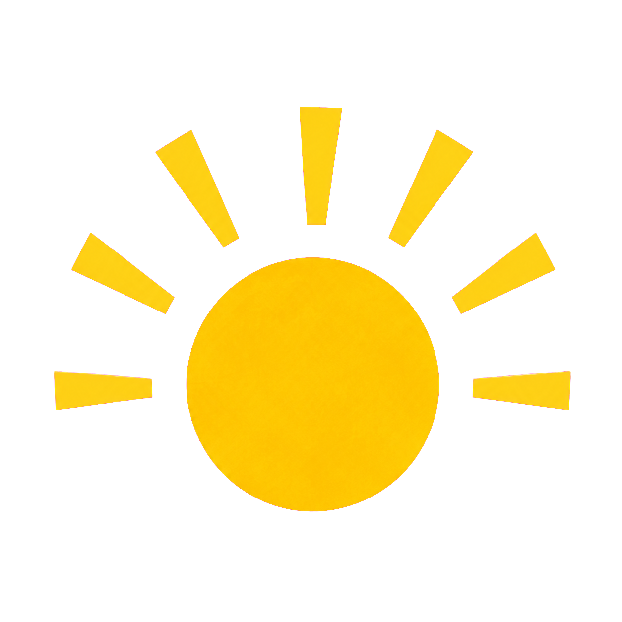 Sol nascendo no Vale dos Monstros