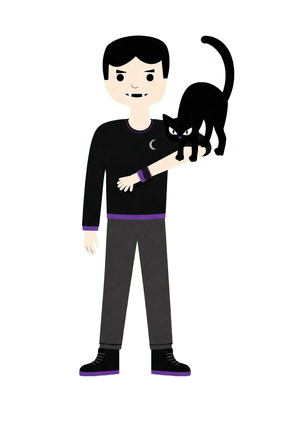 Drako com sua gatinha