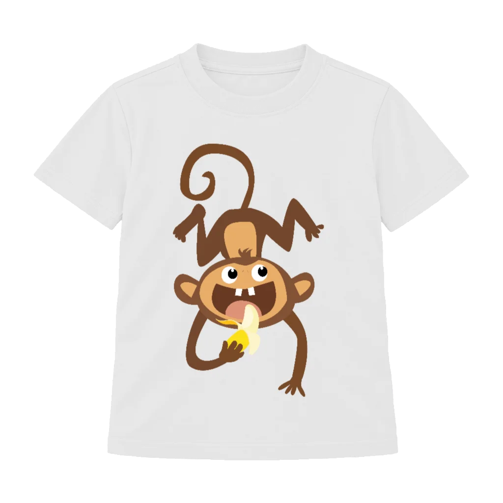 Camiseta infantil Macaco Banana