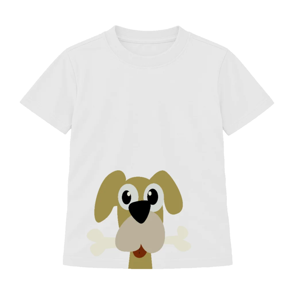 Camiseta infantil Cão e Osso