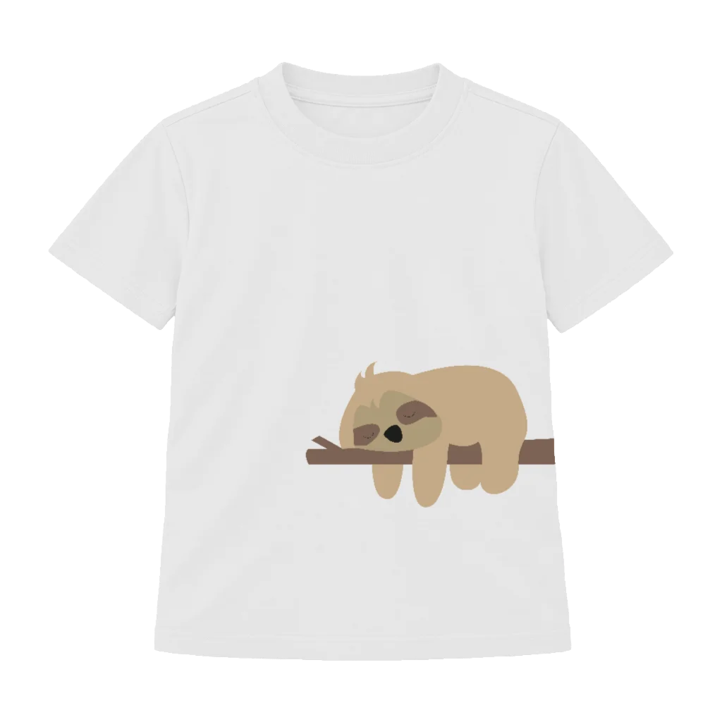 Camiseta infantil Preguiça
