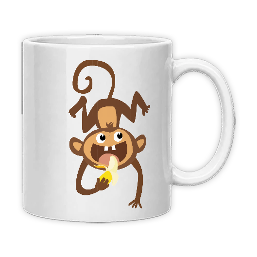 Caneca Macaco Banana (Caneca)