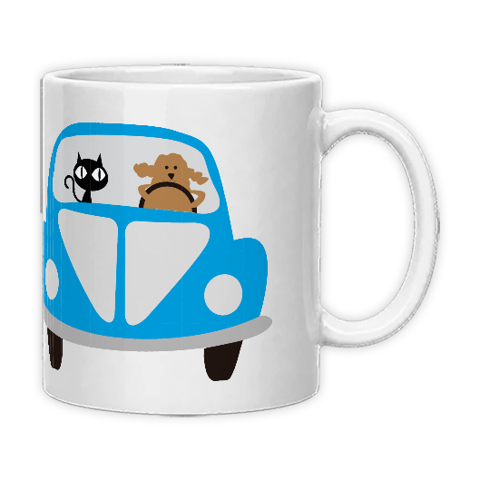 Caneca Cat Dog